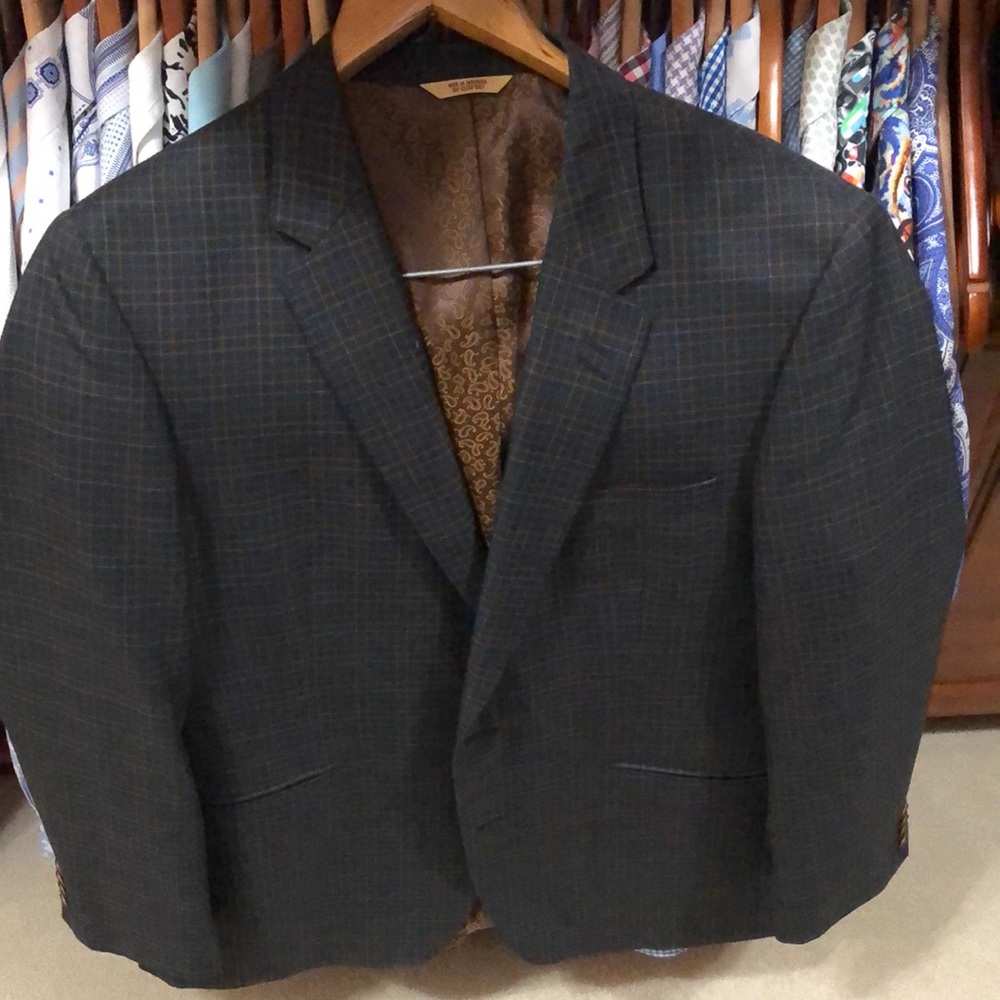 1926 ORIGINALS Hagar Company Navy Plaid Blazer
